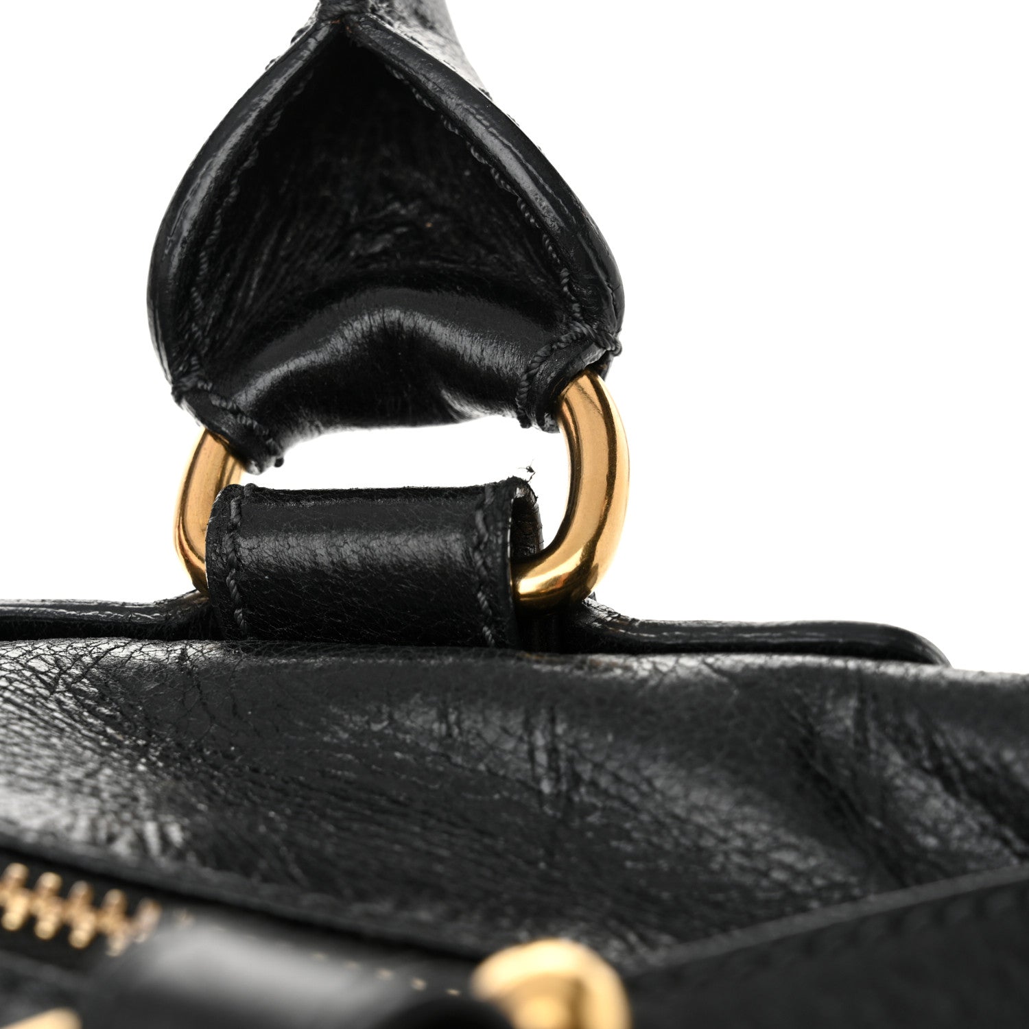 Chloe Calfskin Large Bay Tote Black 12 of 15