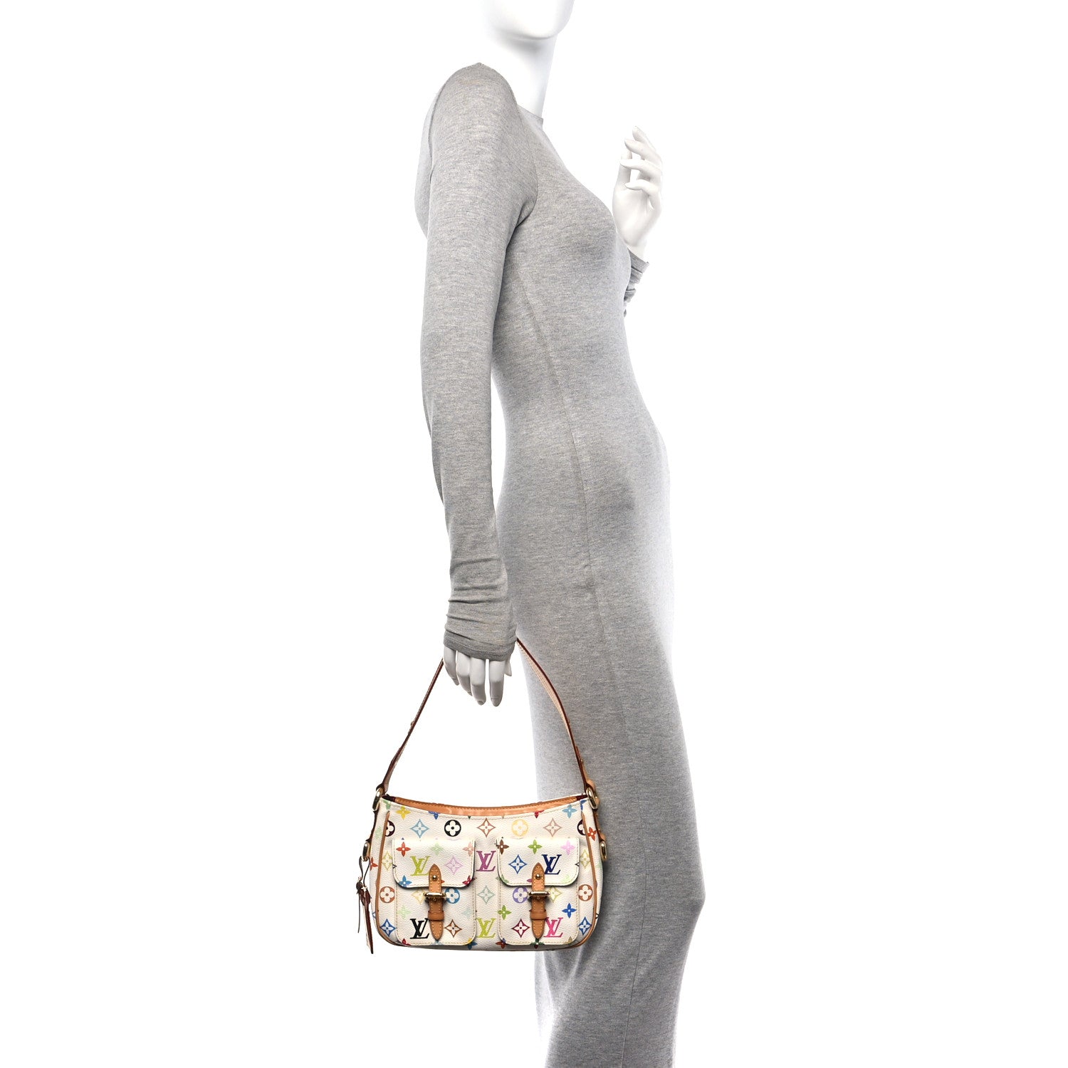 Louis Vuitton Monogram Multicolor Lodge PM White 2 of 9