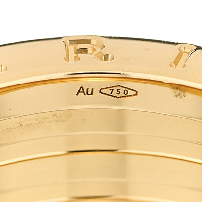 Bulgari 18K Yellow Gold Diamond B.Zero1 Rock Four-Band Pave Ring 59 8.75 7 of 8