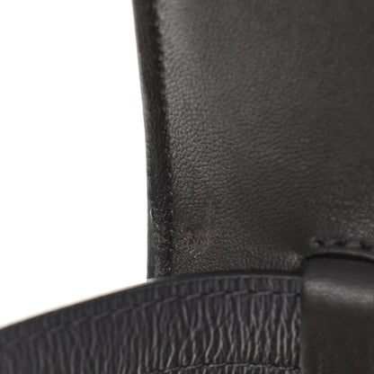 Celine Liege Calfskin Medium Classic Box Flap Bag Liquorice 12 of 12