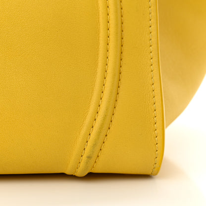 Celine Supple Calfskin Medium Phantom Luggage Sun Yellow 15 of 18