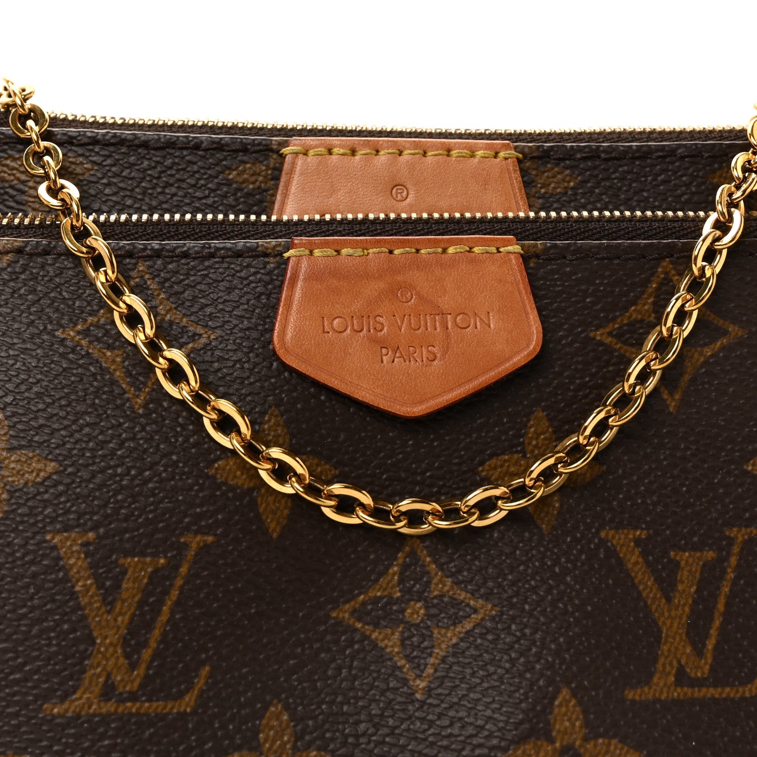 Louis Vuitton Monogram Multi Pochette Accessories Kaki 6 of 8
