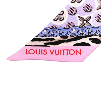 Louis Vuitton Silk Monogram Bubblegram BB Bandeau Blush 3 of 3