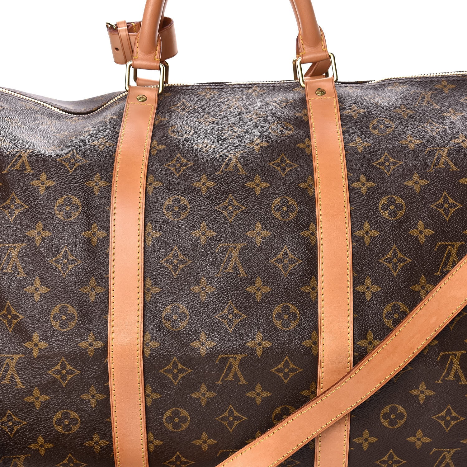 Louis Vuitton Monogram Keepall Bandouliere 60 10 of 12