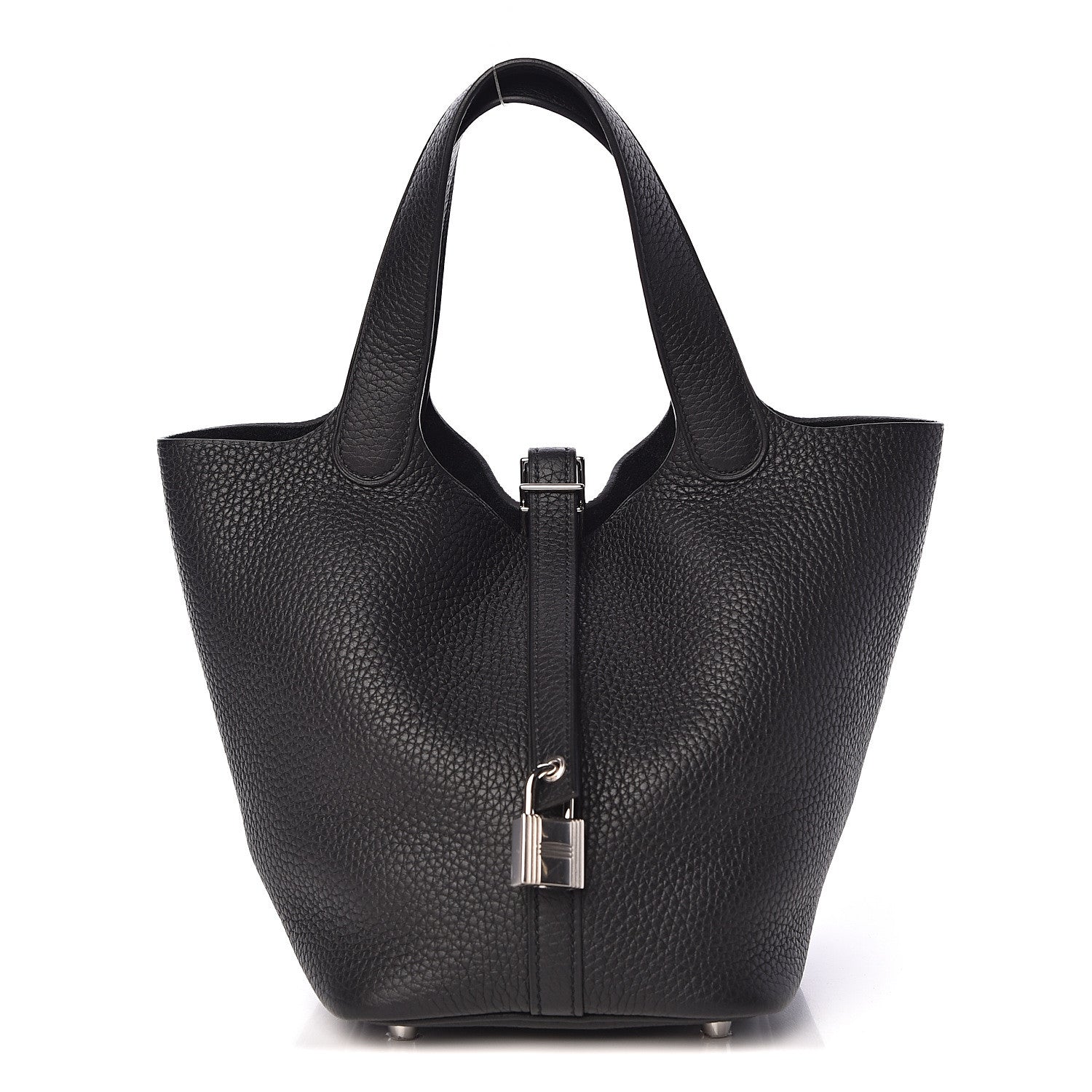 Hermes Taurillon Clemence Picotin Lock 18 PM Black 1 of 12