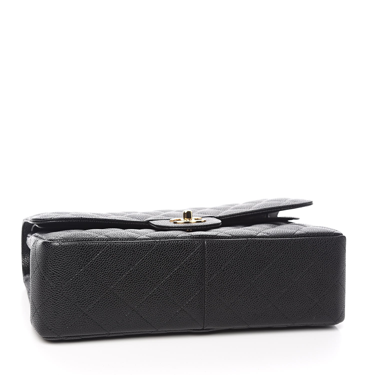 Chanel Caviar Quilted Jumbo Double Flap Black 4 of 11
