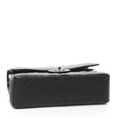 Chanel Caviar Quilted Jumbo Double Flap Black 4 of 11