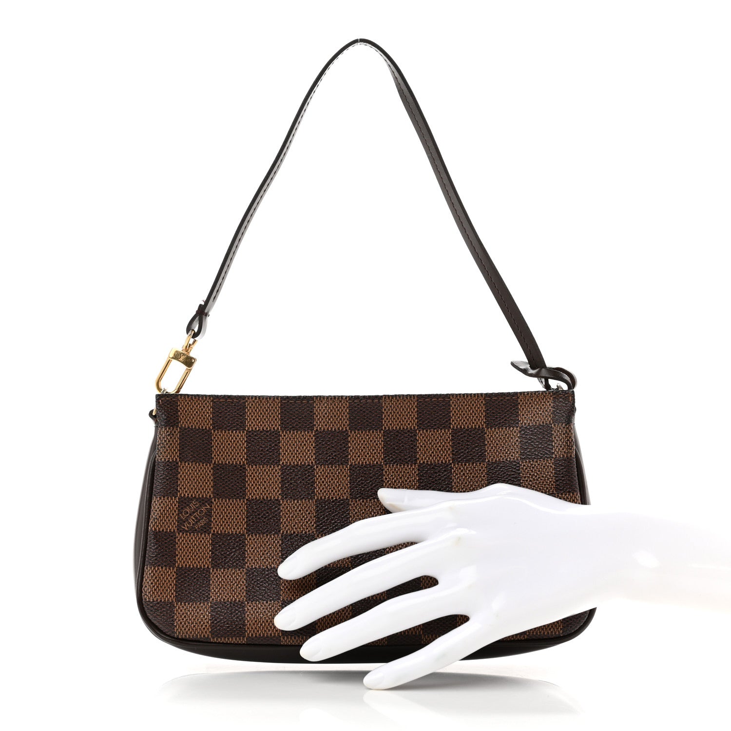 Louis Vuitton Damier Ebene Navona Pochette Accessories 3 of 10