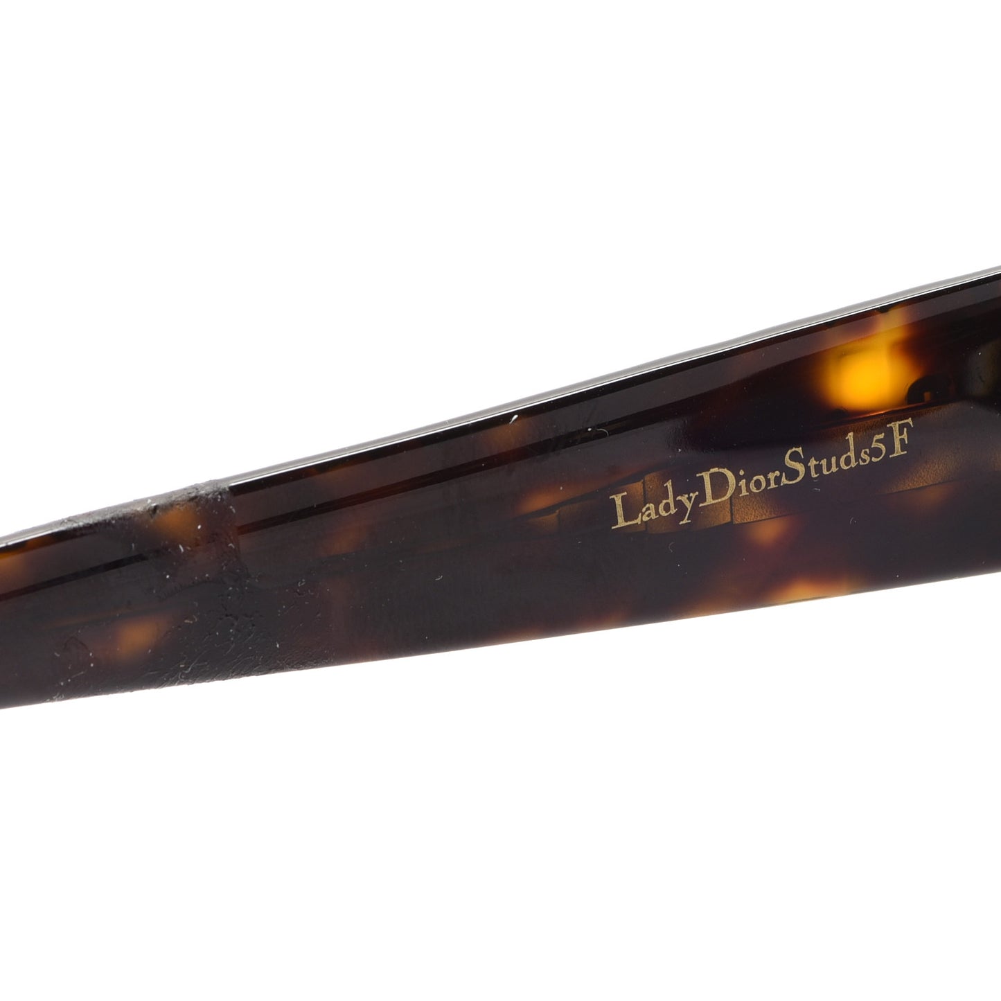 Lady Dior Studs 5F Sunglasses Tortoise