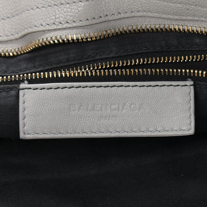 Balenciaga Chevre Gold Metallic Edge Hardware City Gris Perle 6 of 11