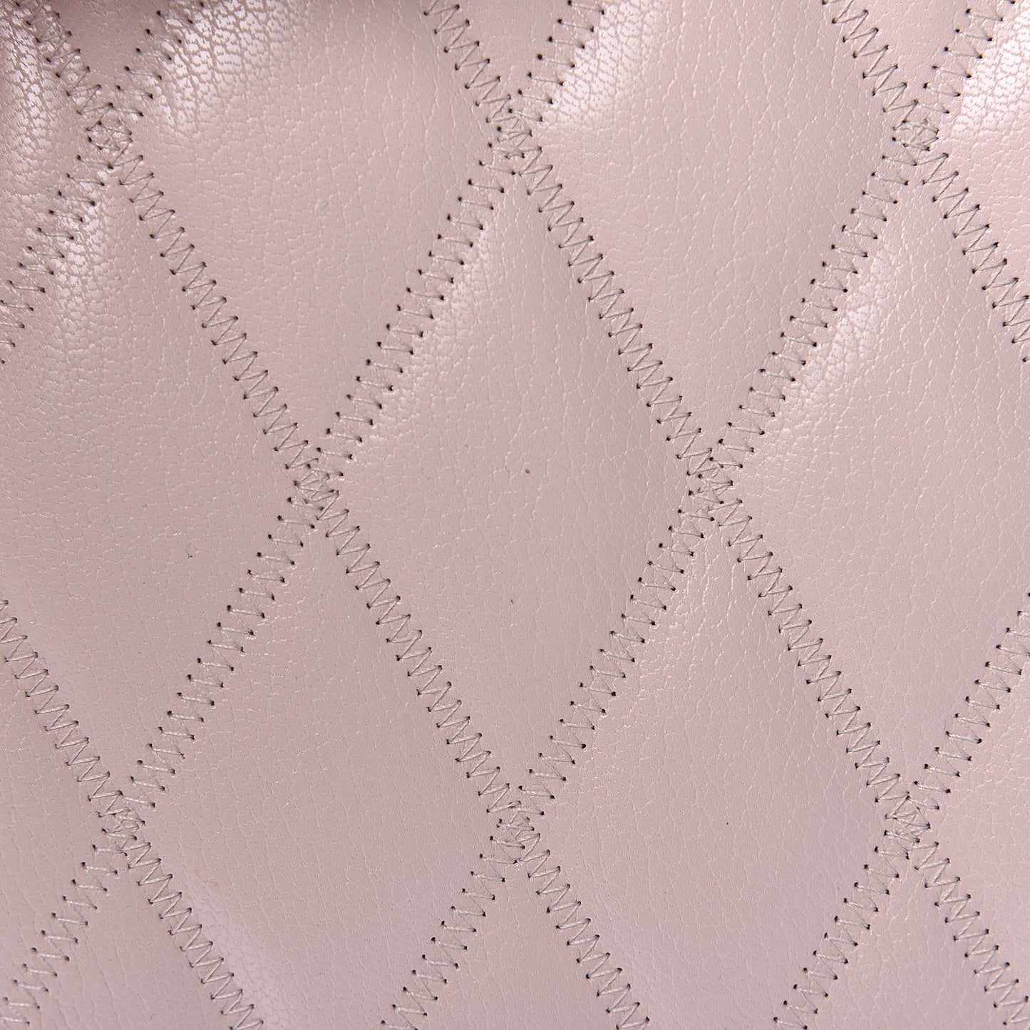 Goatskin Quilted Medium Gem Bag Natural