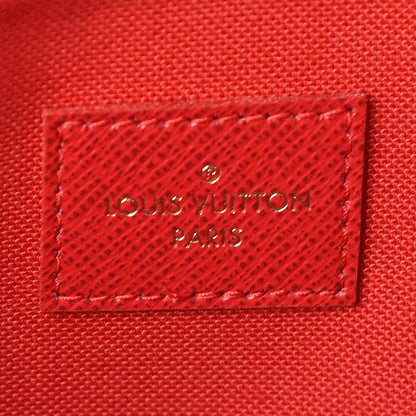 Louis Vuitton Damier Ebene Pochette Felicie Chain Wallet 10 of 13