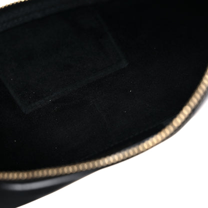 Saint Laurent Calfskin Medium Suzanne Hobo Black 13 of 16