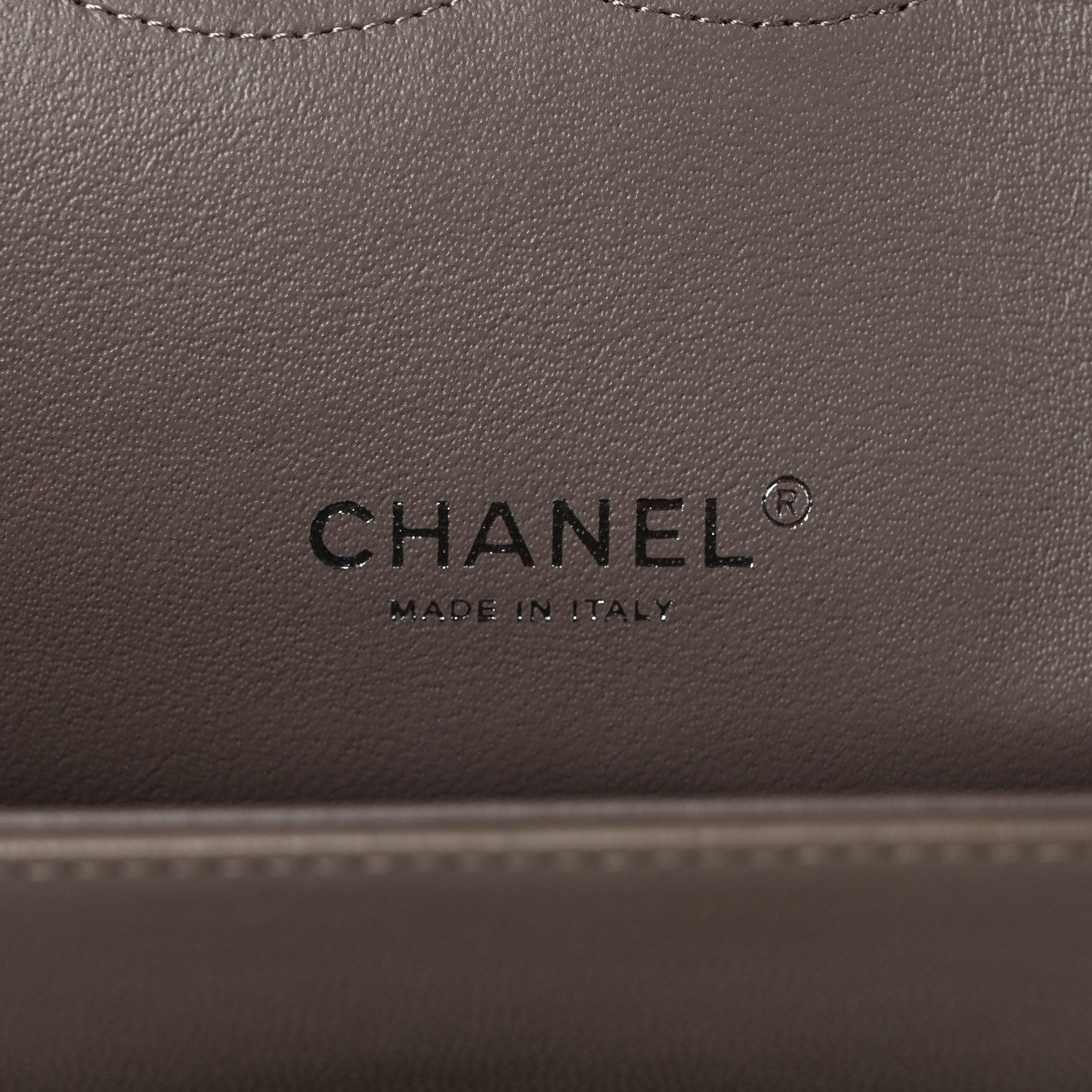 Chanel Patent Calfskin Quilted Maxi Double Flap Grey 6 of 10