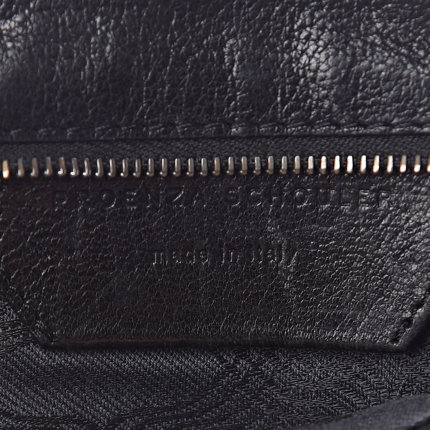 Lambskin PS1 Large Satchel Black