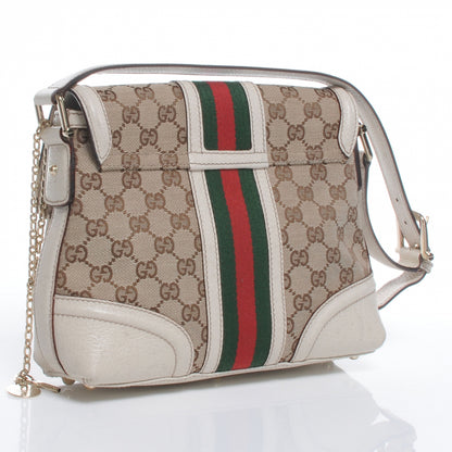 Gucci Monogram Treasure Flap Ivory 3 of 7