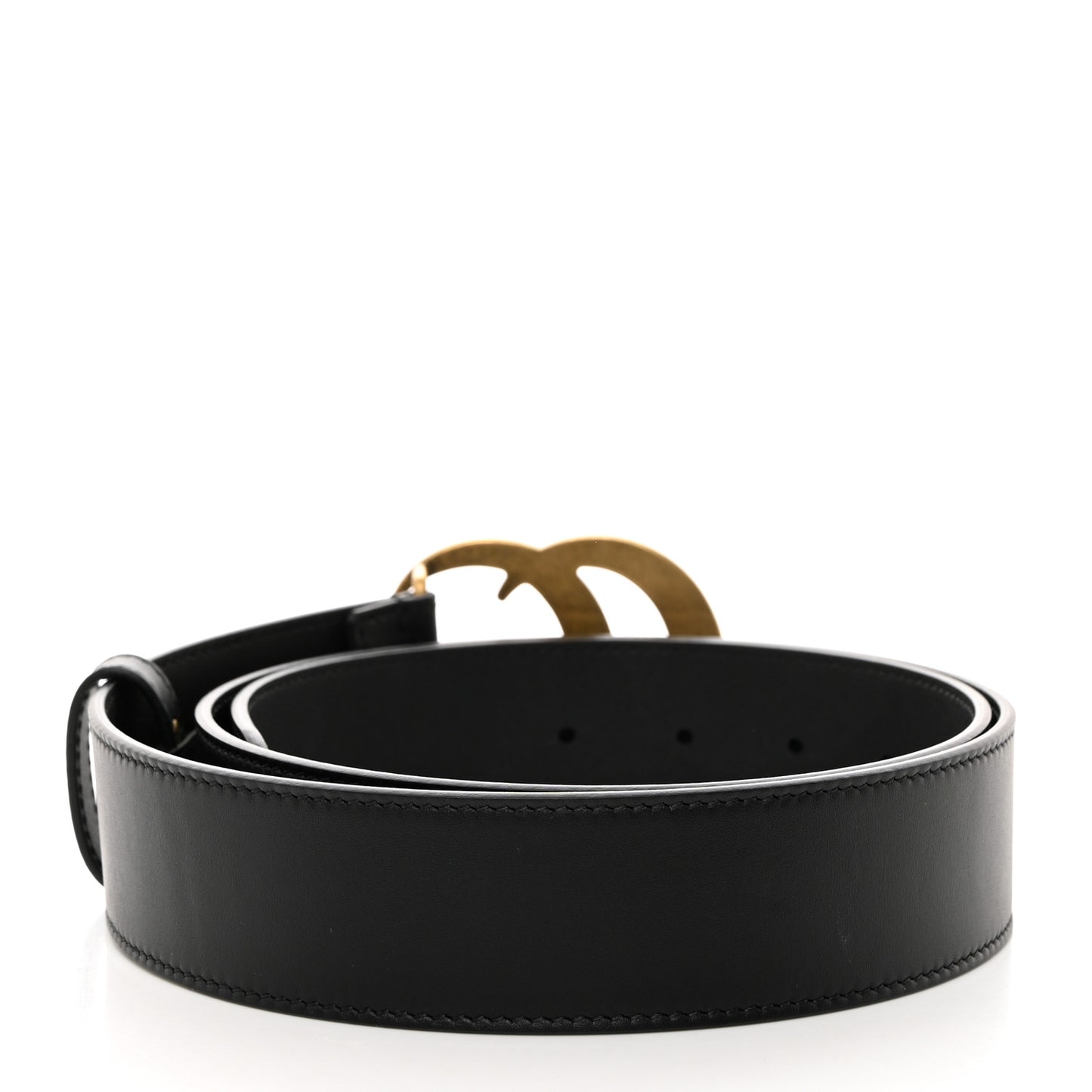 Calfskin Double G 40mm Belt 95 38 Black