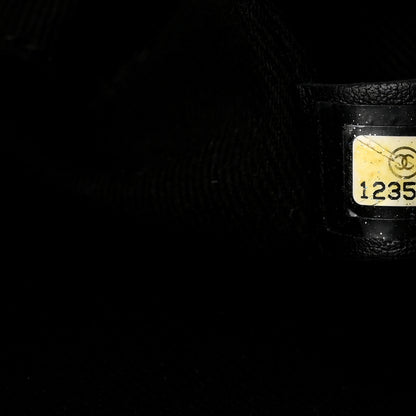 Chanel Lambskin Jersey Large Scales Flap Black 7 of 10