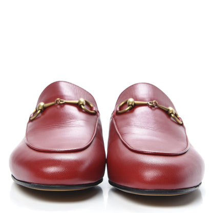 Gucci Malaga Kid Womens Princetown Slippers 38 Hibiscus Red 2 of 9