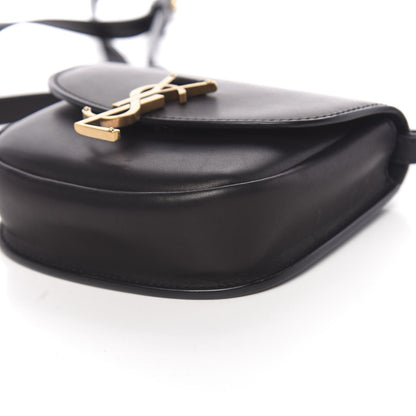 Saint Laurent Smooth Calfskin Mini Classic Monogram Kaia Satchel Black 8 of 9