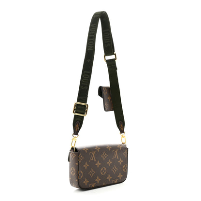 Louis Vuitton Monogram Felicie Strap & Go Kaki 3 of 11