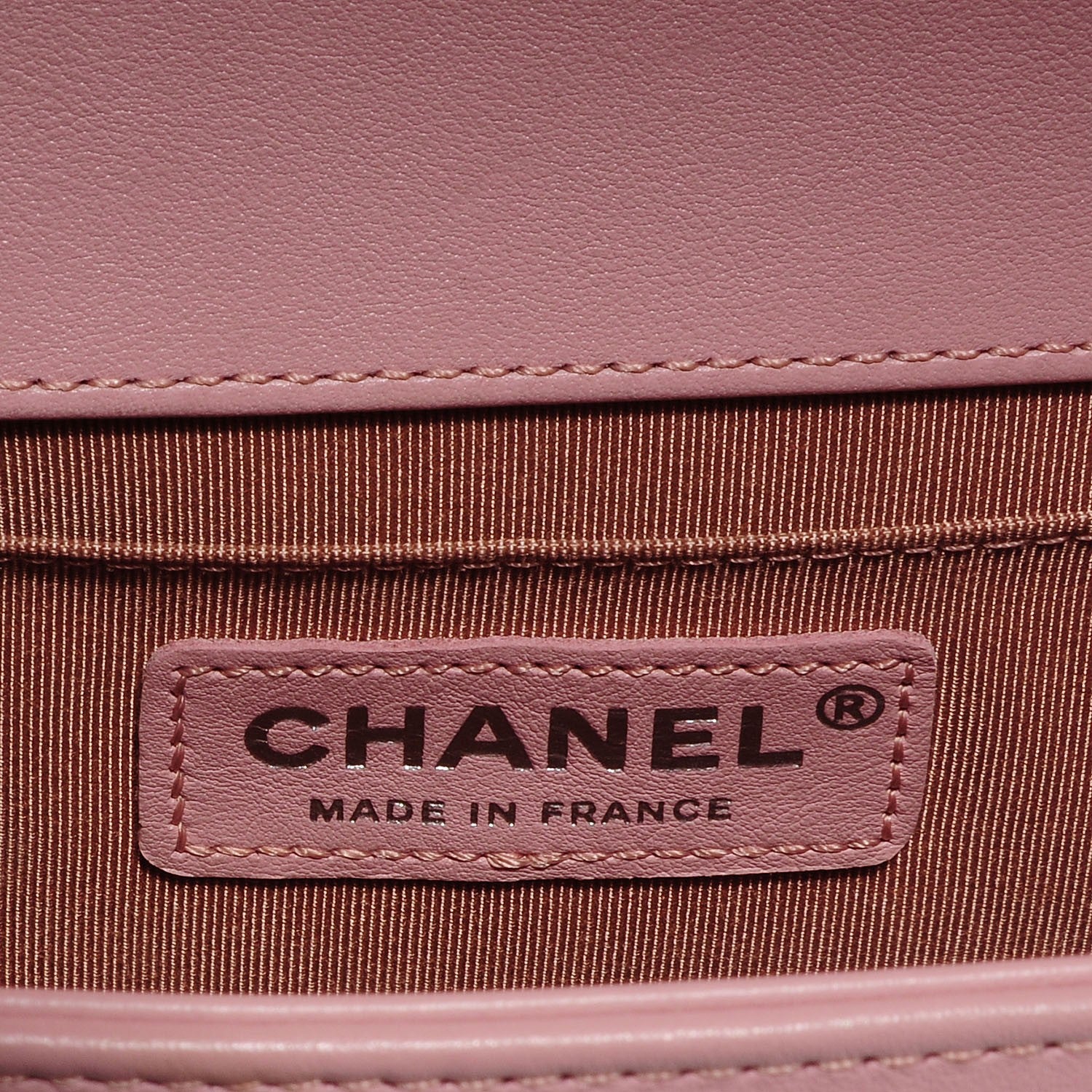 Chanel Lambskin Quilted Medium Boy Flap Light Pink 6 of 8