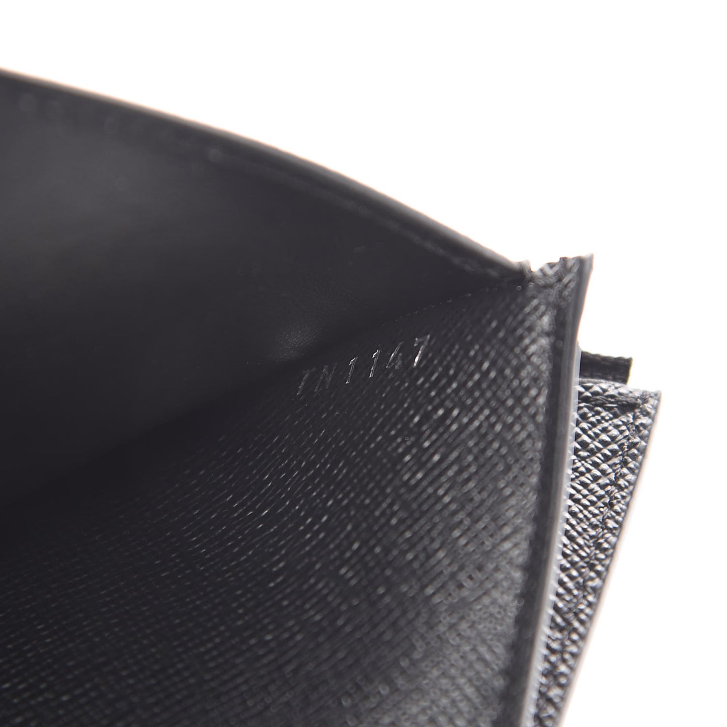 Epi Twist Compact Wallet Black