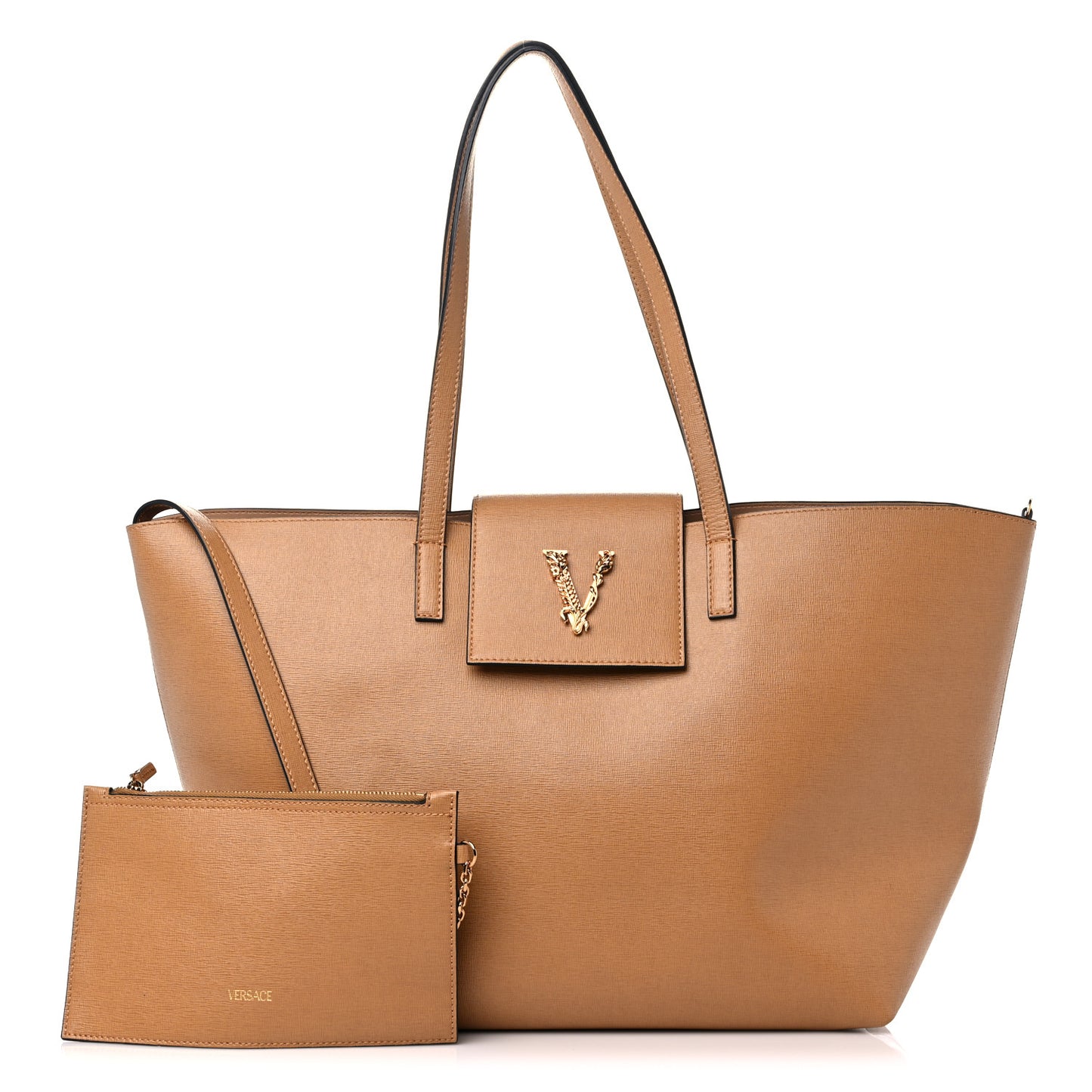 Saffiano Virtus Tote Caramel