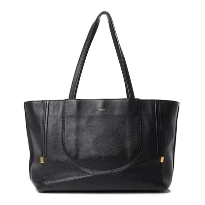 Chloe Calfskin Isa Tote Black 1 of 11