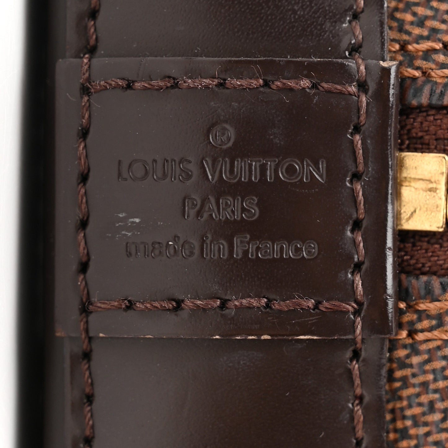 Damier Ebene Alma BB