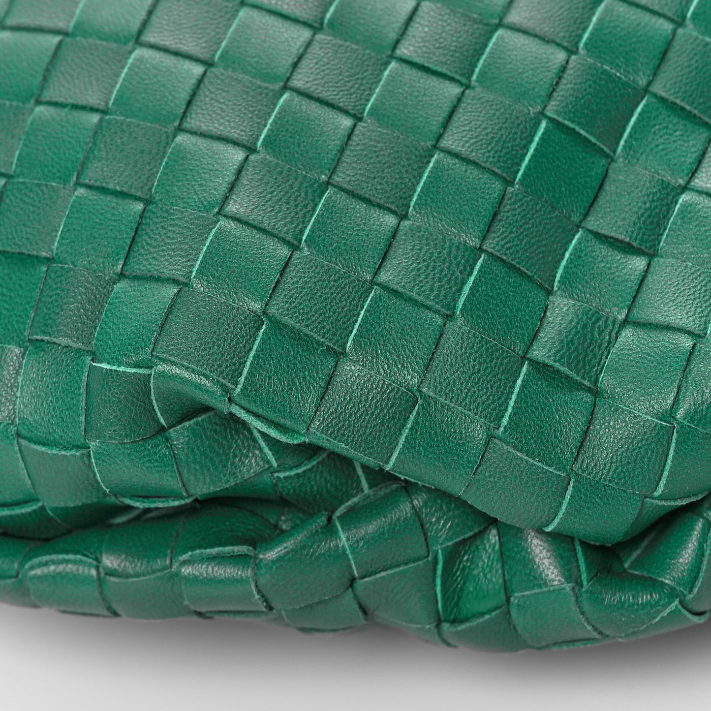 Nappa Intrecciato Small Bulb Racing Green