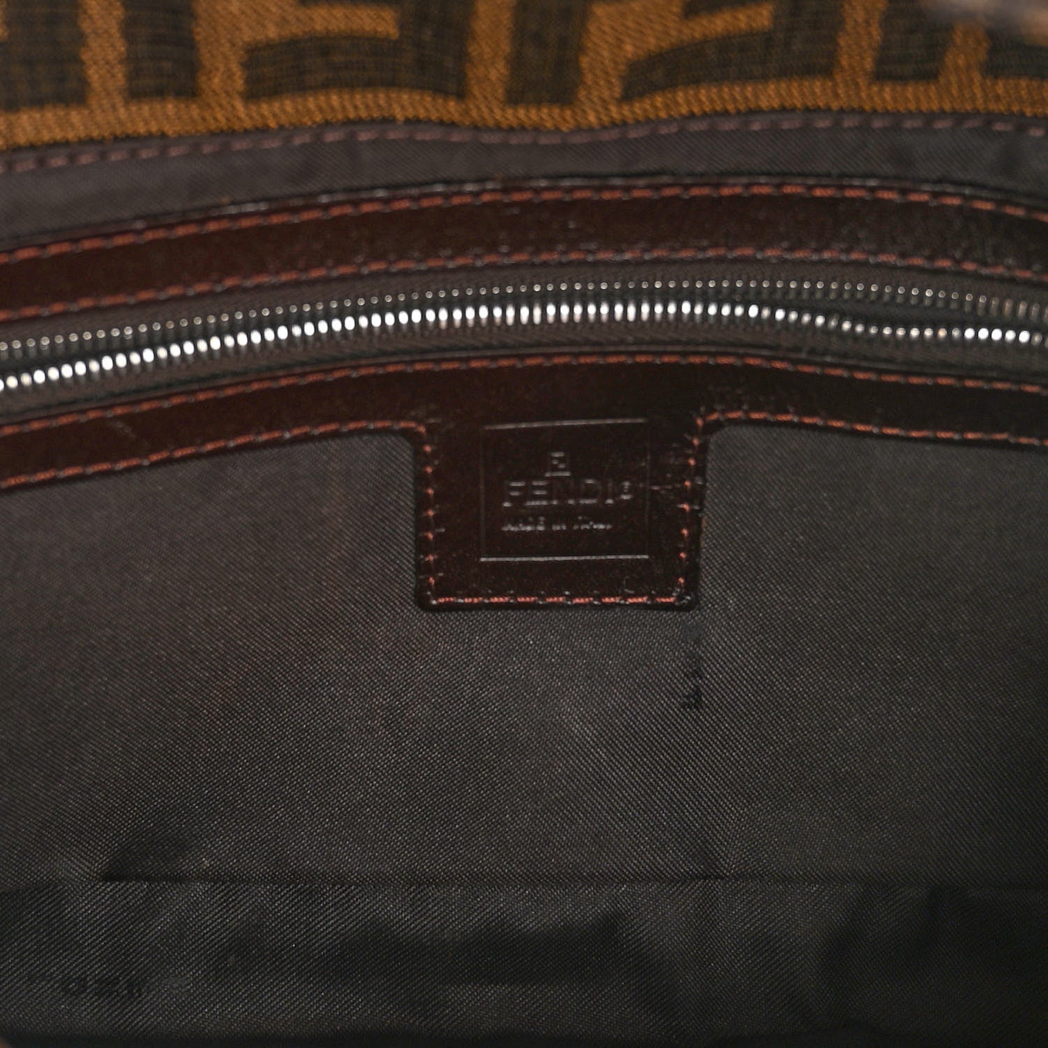 Fendi Zucca Baguette Tobacco 6 of 9