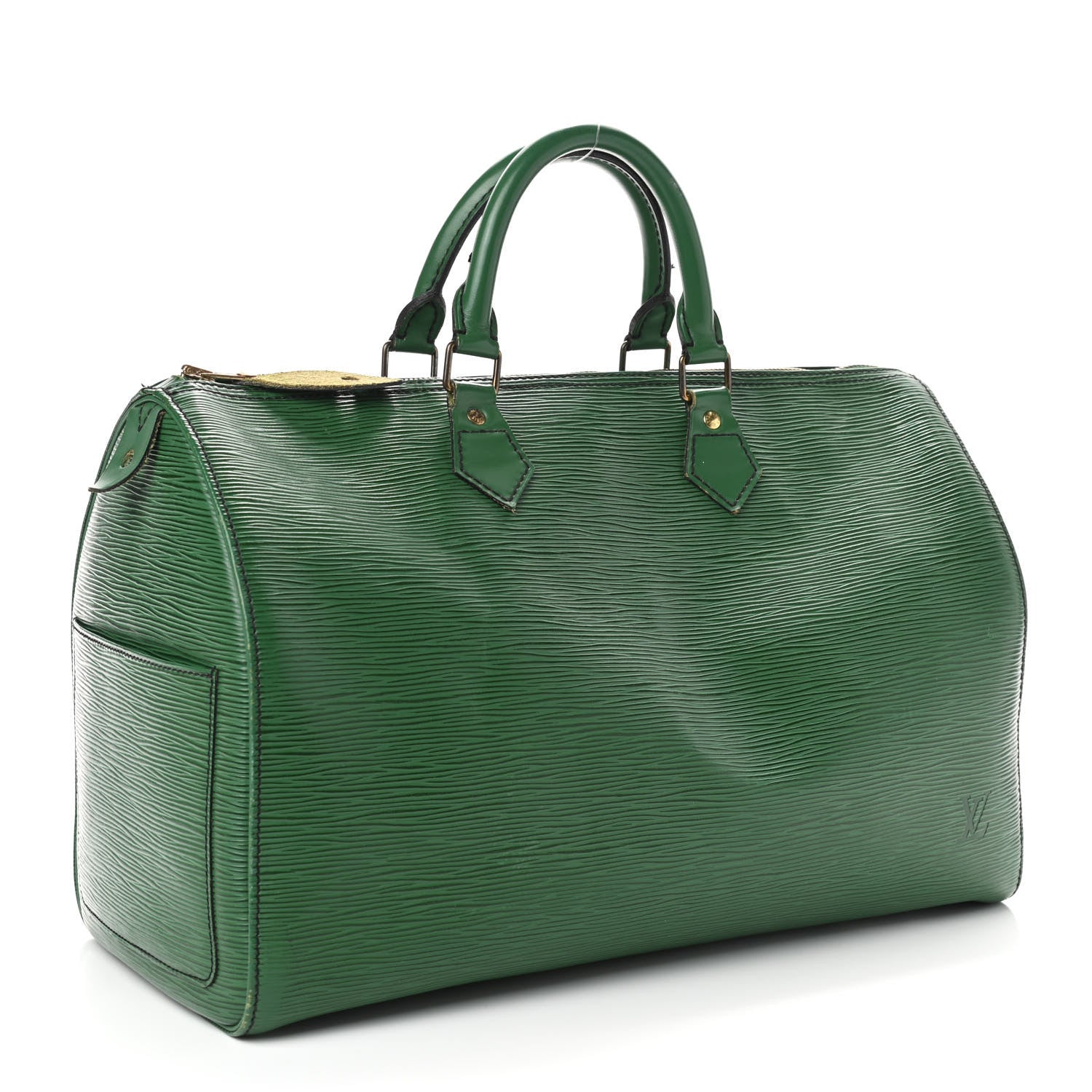 Louis Vuitton Epi Speedy 35 Borneo 3 of 16
