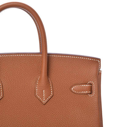 Hermes Togo Birkin 25 Gold 11 of 33