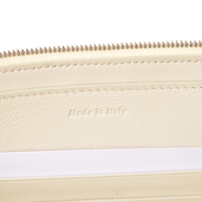 Celine Lambskin Bi-Color Solo Clutch Pouch White Magenta 7 of 8