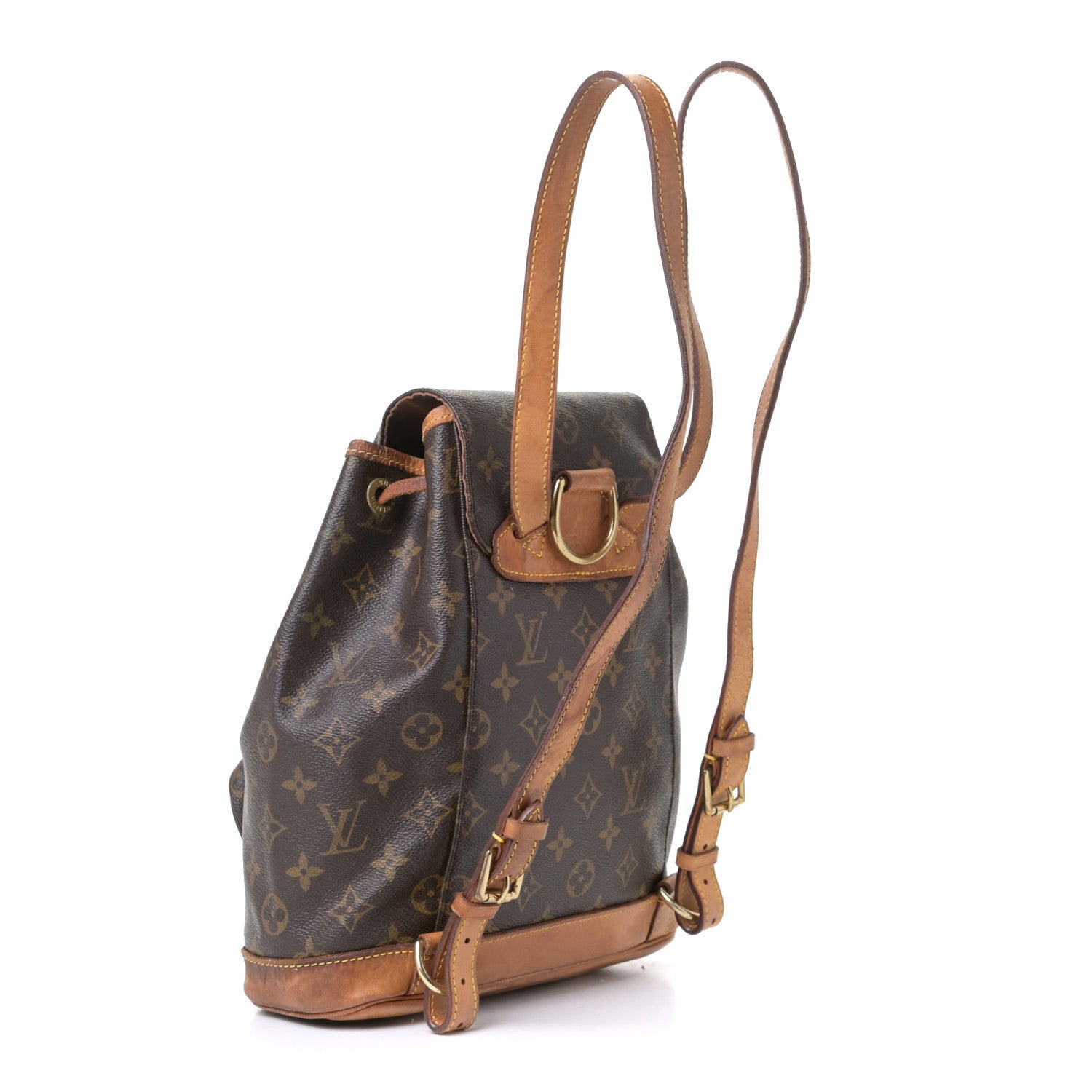 Louis Vuitton Monogram Montsouris MM Backpack 2 of 13