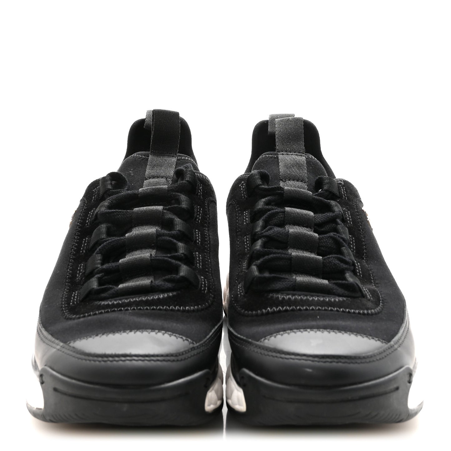 Velvet Calfskin Mixed Fibers CC Sneakers 39 Black 39 Black