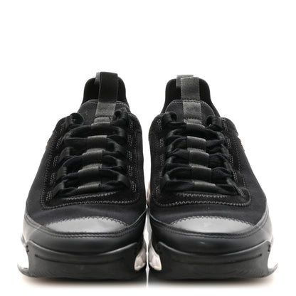 Chanel Velvet Calfskin Mixed Fibers CC Sneakers 39 Black 39 Black 3 of 10