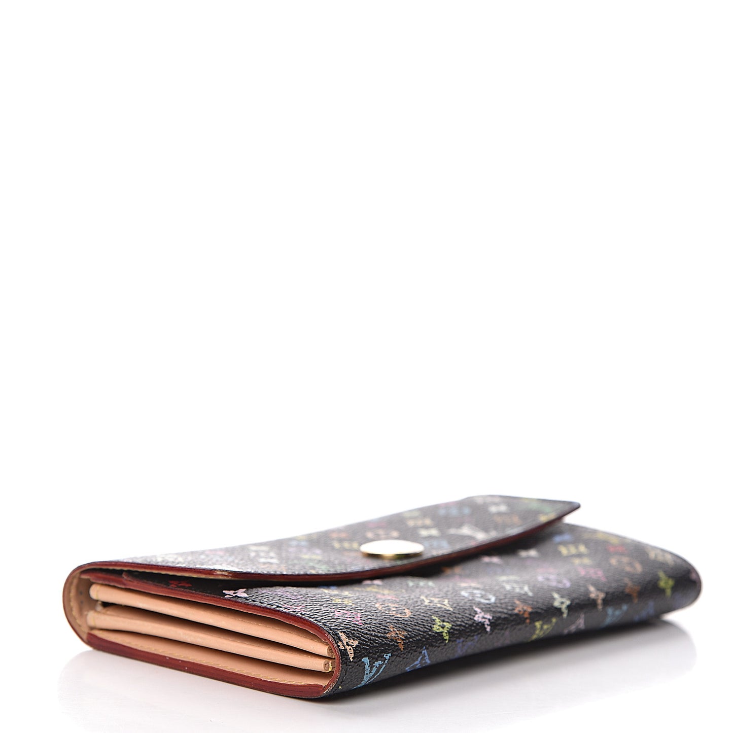 Monogram Multicolor Sarah Wallet Black