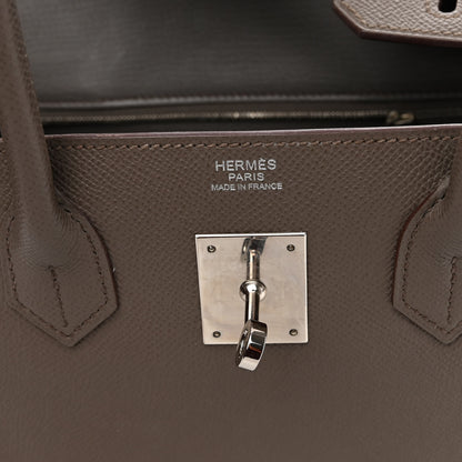 Hermes Epsom BIRKIN 30 Etain 6 of 12
