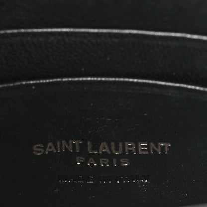 Saint Laurent Grain De Poudre Matelasse Monochrome Monogram Mini Lou Camera Bag Black 7 of 12