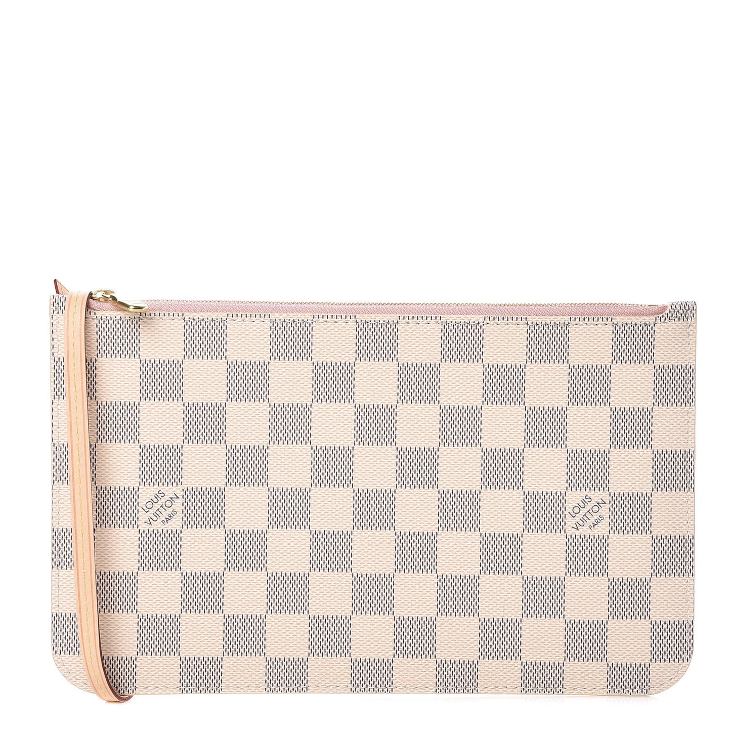 Damier Azur Neverfull MM GM Pochette Rose Ballerine