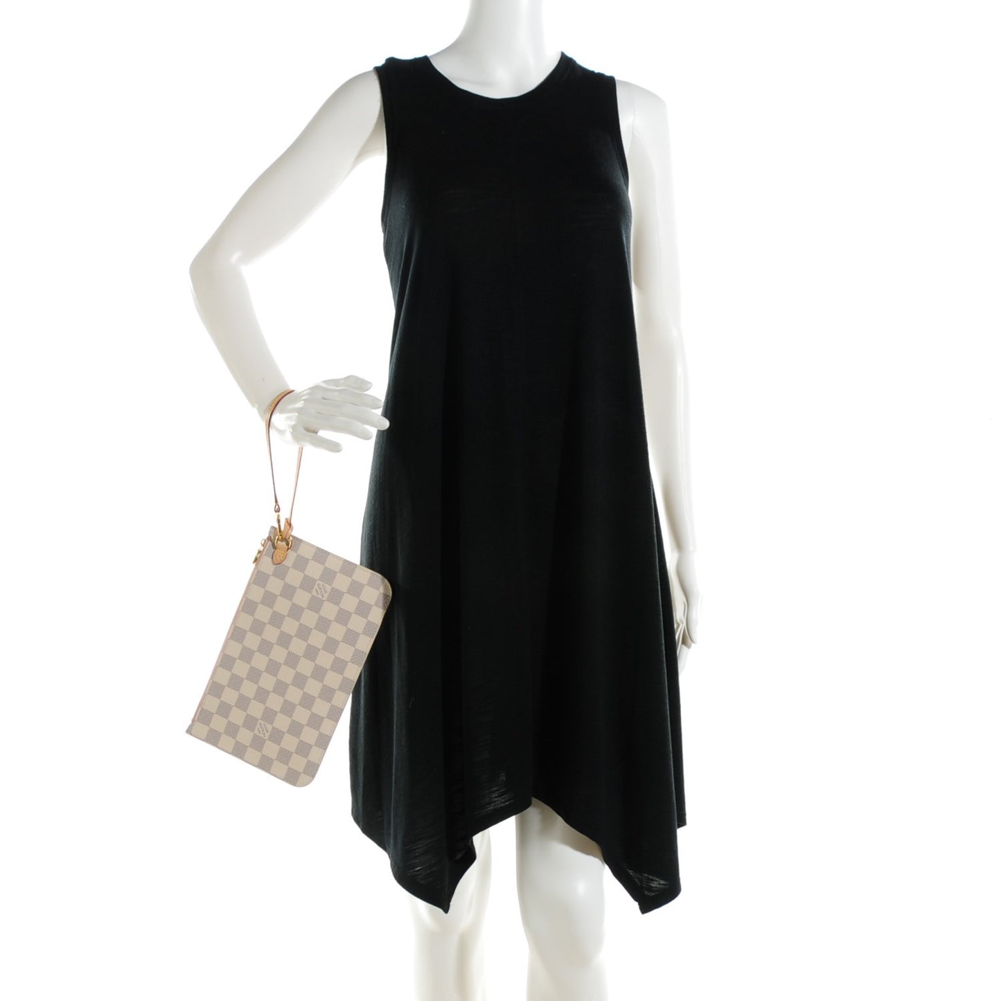 Damier Azur Neverfull MM GM Pochette Rose Ballerine