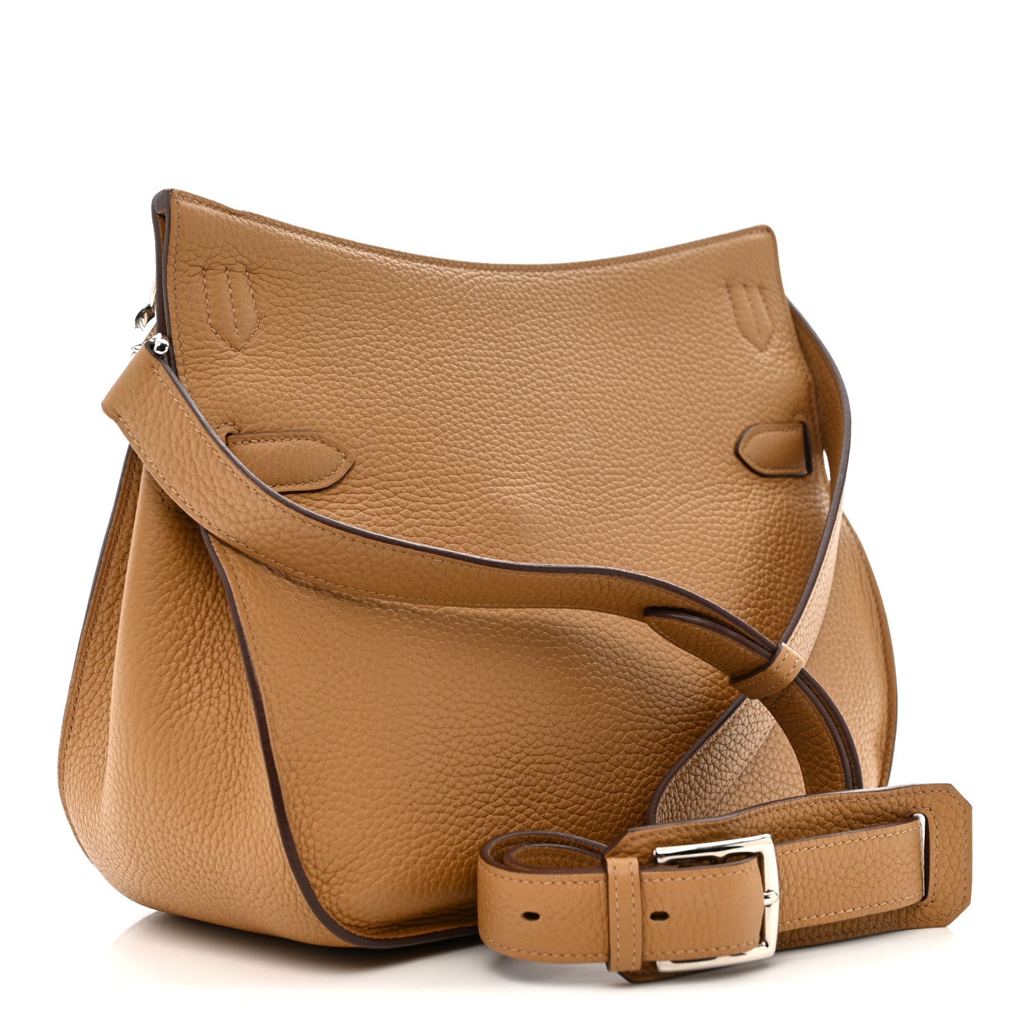 Hermes Taurillon Clemence Jypsiere 28 Biscuit 3 of 14