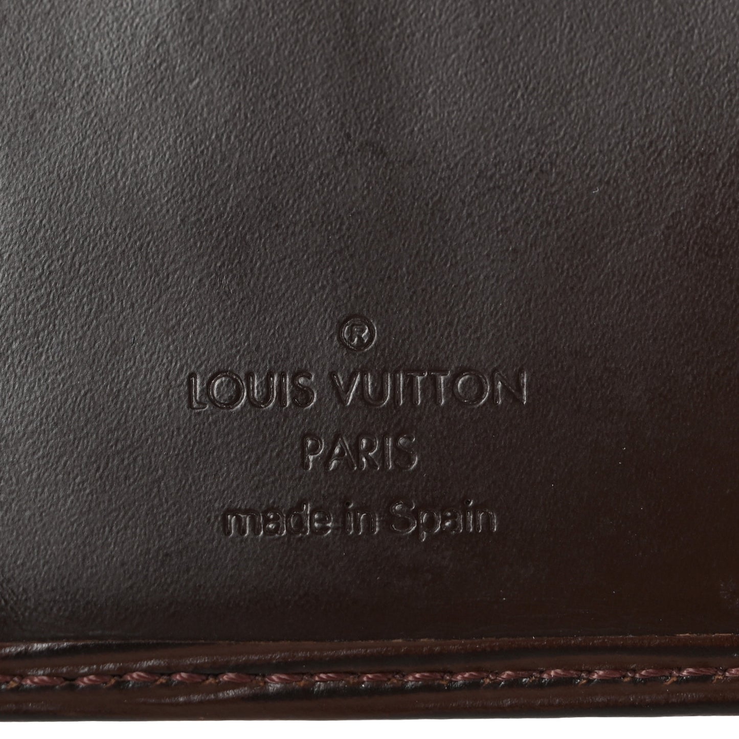 Epi Checkbook Organizer Wallet Moka