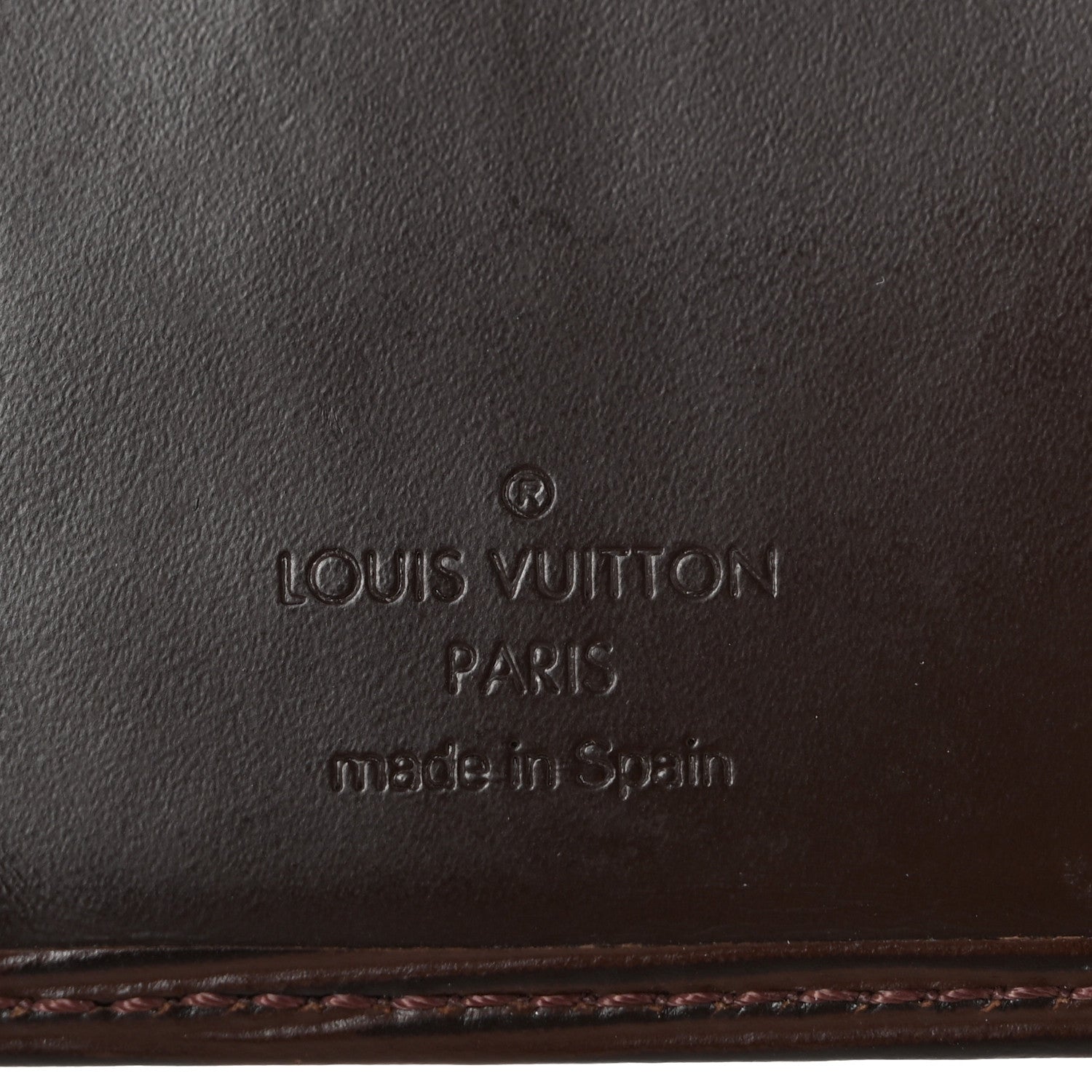 Louis Vuitton Epi Checkbook Organizer Wallet Moka 6 of 10