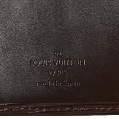 Louis Vuitton Epi Checkbook Organizer Wallet Moka 6 of 10