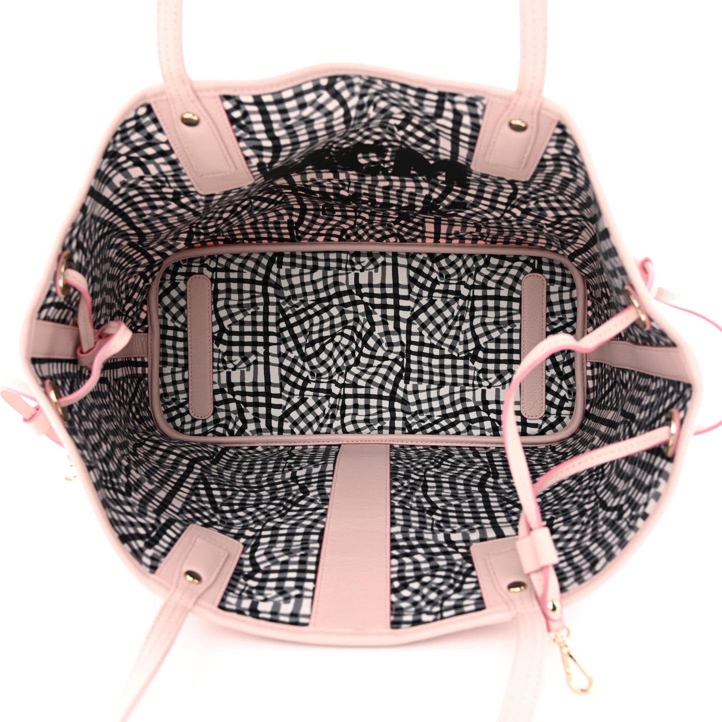 Visetos Medium Liz Reversible Shopper Tote Powder Pink