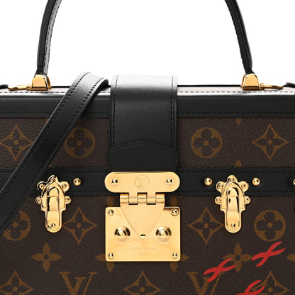 Louis Vuitton Monogram Petite Malle V Black 7 of 10
