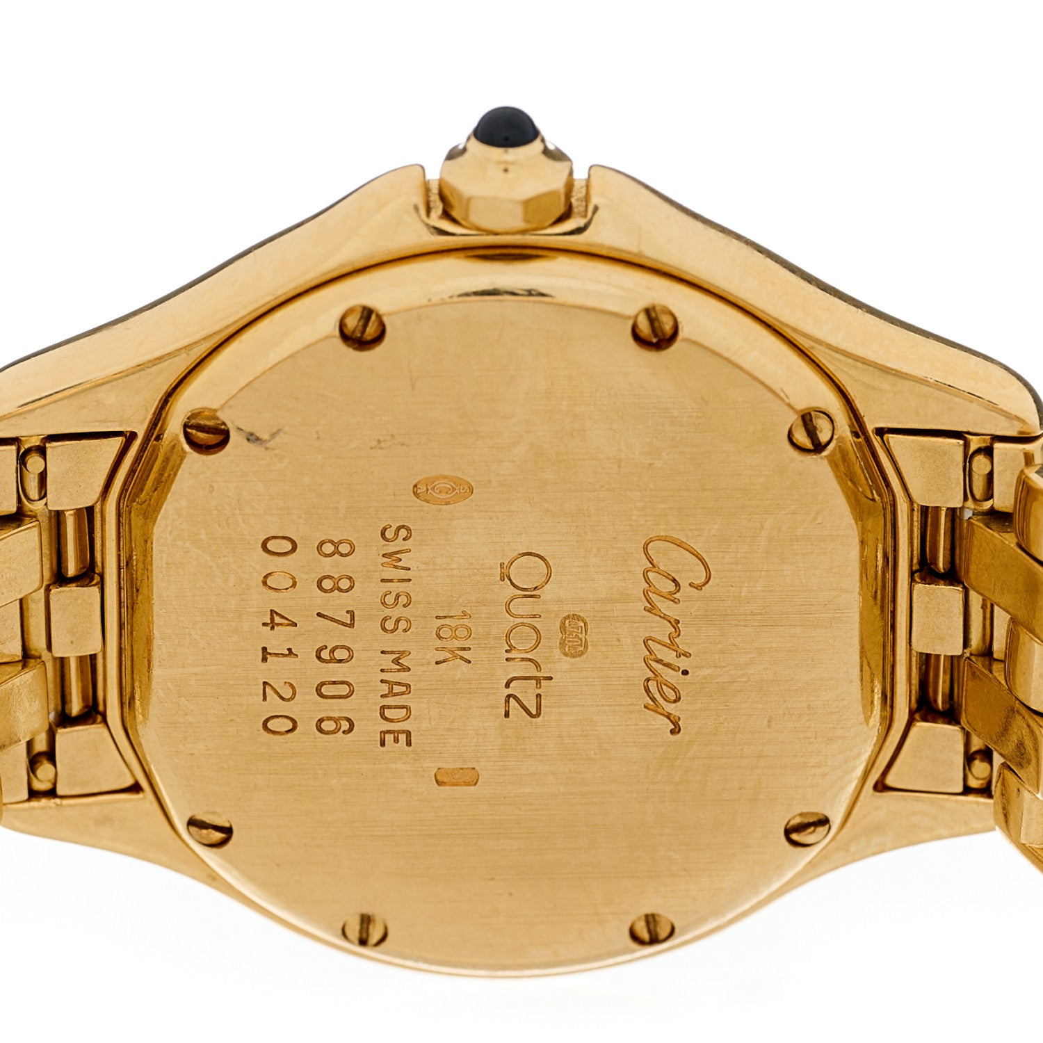 Cartier 18K Yellow Gold 26mm Cougar Quartz Watch 4 of 4